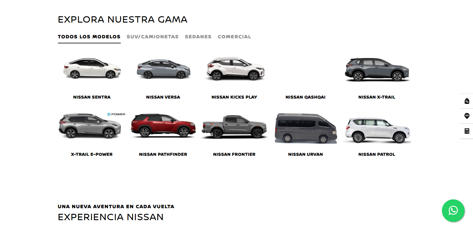 Proyecto Nissan Perú
